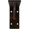 Ekena Millwork Embrey Steel Bracket, Antiqued Bronze 2"W x 10"D x 4 3/4"H BKTM02X10X04EBABZ - alternate 3